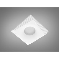 Універсальний, гармонійний, квадратний точковий світильник серія "Аluminium", білий Diasha QXL-1735-A1-WH