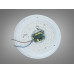 LED стельова люстра біла 45 Вт  Diasha DB-8305/260RGB