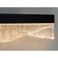 Настінне LED бра-планка золото 16 Вт Diasha 8057/600BK
