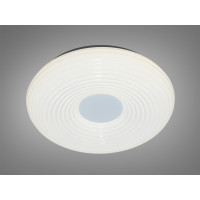 Пристельова кругла біла люстра таблетка потужністю 52 Вт, діаметром 40 см Diasha Y2-17/400WHITE