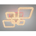 Стельова LED люстра біла 63 Вт пульт димер підсвітка Diasha 2596/3+2WHLED3colordimmer Стельова LED люстра біла 63 Вт пульт димер підсвітка Diasha 2596/3+2WHLED3colordimmer