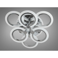 Светодиодная люстра под потолок с пультом управления Diasha 8022/3+3HRLEDRGBdimmer