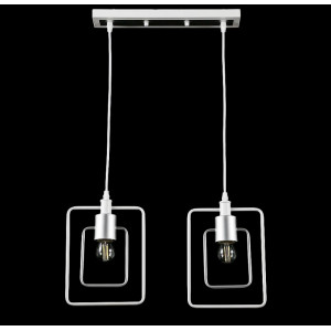 Подвесная люстра  L07479/2L (WHITE+GLITTER SILVER) Splendid-Ray
1002634