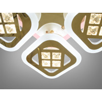 Светодиодная люстра 75Вт Diasha AS8190/4GLED3colordimmer
