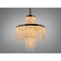 Люстра в зал светодиодная,110 Вт, золото Diasha 376-500GD