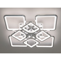 LED люстра потолочная 155W Diasha H8060/4+4HRLED3colordimmer