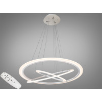 Ексклюзивна новинка, світлодіодна люстра для зали, 115 Вт Diasha 2366-800+600+400WH Ексклюзивна новинка, світлодіодна люстра для зали, 115 Вт Diasha 2366-800+600+400WH