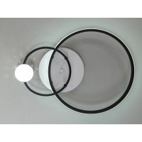 Світлодіодна люстра Diasha MX2986-2AWH+BK