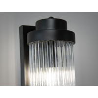 Сучасний настінний світильник на 2 лампи, чорного кольору Diasha F3818BK