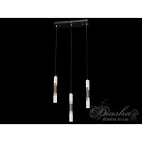Светодиодная люстра-подвес Diasha 1015/3FG+BK