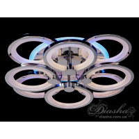 Люстры светодиодные Diasha 8022/4+4HR LED 3color dimmer 