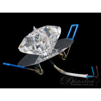 Стильний кришталевий точковий світильник Diasha A322HR