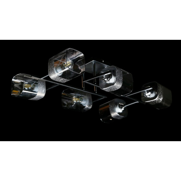 Люстра с плафонами  LGH90063/6 (BK+CR) Splendid-Ray
286366