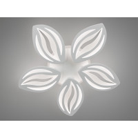 Біла світлодіодна люстра смарт світильник з пультом, 75W Diasha 8092/5WHLED3colordimmer