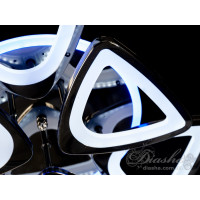 Cветодиодная люстра Diasha S8118/3+3BHR LED 3color dimmer 