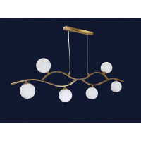 Люстра в стиле лофт Levistella 9098078-6 BRZ+WH