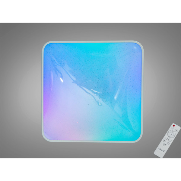 Люстра стельова Diasha Смарт біла RGB 70 Вт 12 м2 Diasha DB-8501B/400x400RGB