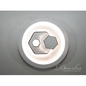 Светодиодный светильник настенно-потолочный 20 см Diasha 2260WH