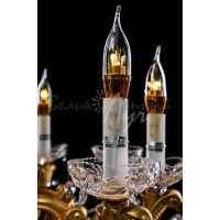 Люстра в зал на 10 ламп Splendid-Ray 991169