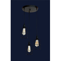 Светильник лофт Levistella 756PR1985F-3 BK Светильник лофт Levistella 756PR1985F-3 BK