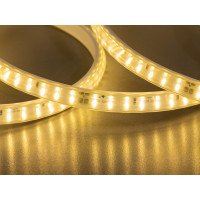 Світлодіодна стрічка 220в, 180шт/м, герметична, 12мм, теплий Diasha P220-2835-180-WW-65-12