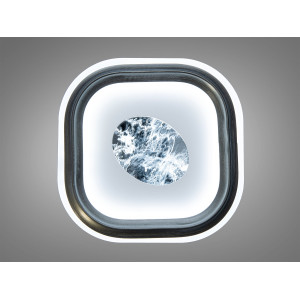 Сучасний світлодіодний світильник, 38 Вт, білий з графітовим Diasha 4406