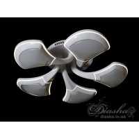 Люстры светодиодные Diasha 7089/5WH dimmer