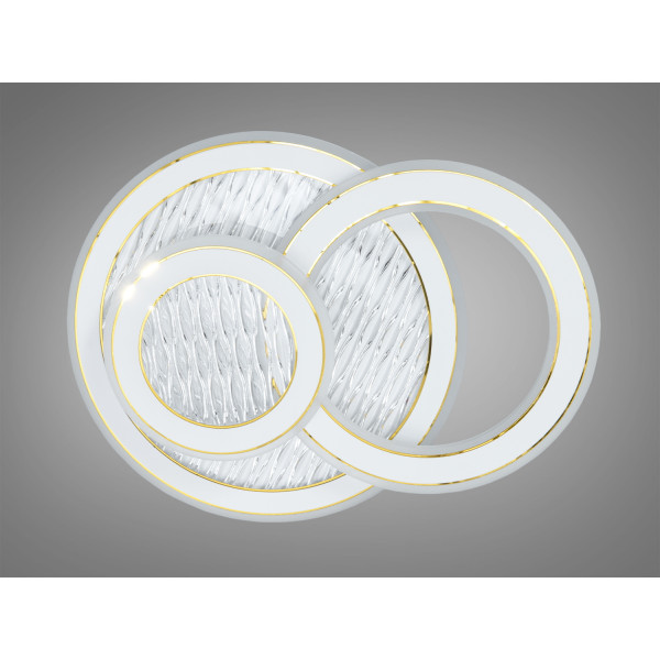 Світлодіодний стельовий світильник сірий 34Вт CCT Diasha 12535-300