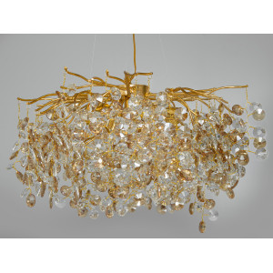 Сучасна кришталева люстра Diasha 601-600GD