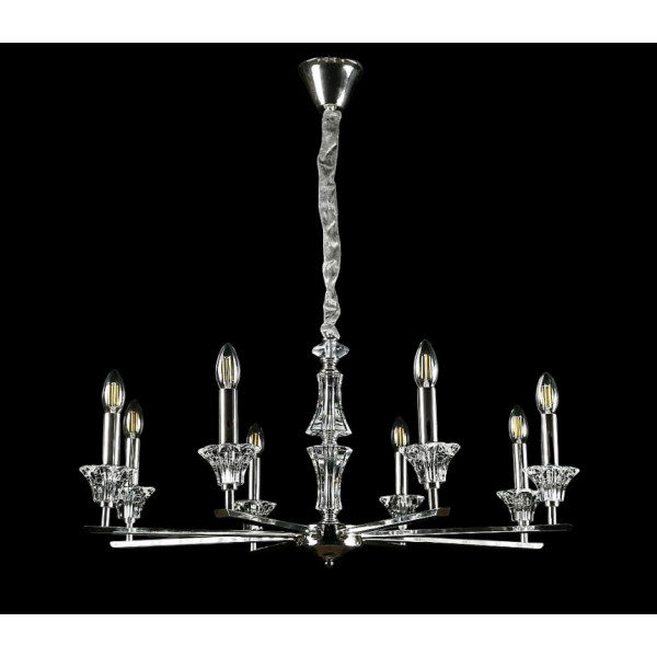 Люстра свеча L9051/8 (SILVER) Splendid-Ray
405926 Люстра свеча L9051/8 (SILVER) Splendid-Ray
405926