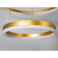 Світлодіодна люстра на тросах золото 157 Вт з пультом Diasha 1029-800+600+500+300BR