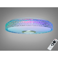Люстра стельова смарт Diasha біла 70 Вт RGB BT Diasha DB-8304/400RGB+MP3+TUYA