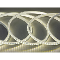 LED стрічка 220в, 120 шт/м, герметична, 10мм, нейтральний Diasha P220-2835-120-NW-65-10