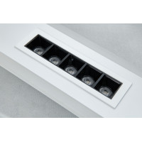 Світлодіодна люстра 2 кільця сіра 88Вт пульт 15м² Diasha 5141/500+300GR