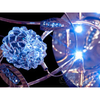 Галогенна люстра зі світлодіодною підсвіткою  Diasha 8296/16HRA