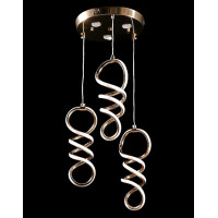Светодиодная люстра LB19/3L LED (GD) Splendid-Ray
308064