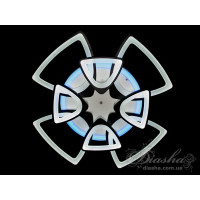 LED люстра Diasha 8118/4+4BK LED 3color dimmer