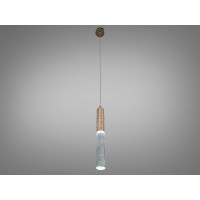 Світлодіодна люстра підвіс золото 8 Вт 4100K Diasha J2583-1G