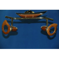 Люстра Бра L1282/2C (CR+BRN) Splendid-Ray
129981