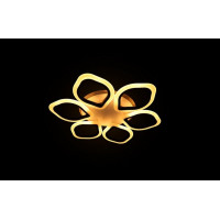 Люстры лед 5576/6 BK LED 3 COLOR