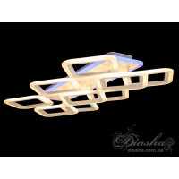 Светодиодная люстра в спальню 115W Diasha MX2505/3+3+3SWHLED3colordimmer