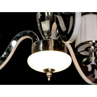 Люстра абажурная светодиодная в современном стиле Diasha 8331/3HR