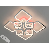 LED люстра потолочная 155W Diasha H8060/4+4HRLED3colordimmer