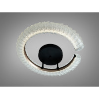 Стельова LED люстра півкільце шампань 50 Вт Diasha 2509/500CG