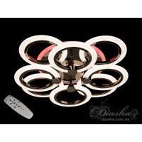 Люстры светодиодные Diasha A8022/4+4BHR LED 3color dimmer 