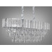 Ексклюзивна підвісна кришталева люстра овальної форми, 10 ламп, хром Diasha 327-800x300CH Ексклюзивна підвісна кришталева люстра овальної форми, 10 ламп, хром Diasha 327-800x300CH