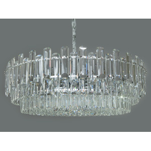 Хрустальная люстра в зал 16 ламп, золото Diasha 2020/800CH