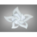 Стельова LED люстра біла 75W пульт димер Diasha 2597/5WHLED3colordimmer Стельова LED люстра біла 75W пульт димер Diasha 2597/5WHLED3colordimmer