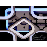 Люстры светодиодные Diasha S8060/6+2BHR LED 3color dimmer