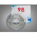 LED стрічка 24в, 240 діодів на метр, 10мм, нейтральний Diasha P24-2835-240-NW-20-10-2D